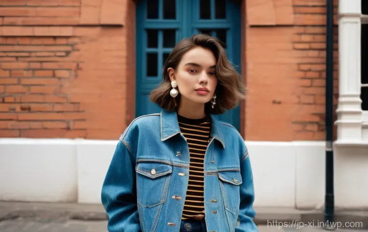 뉴트로 디자인의 역사와 배경 - **Prompt:** A tranquil living room embodying the "New Retro" aesthetic, where past and present harmo...