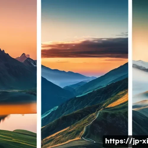 뉴트로 디자인에 영향을 미치는 요소 - Here are three image generation prompts in English, designed to capture the essence of Neutro design...