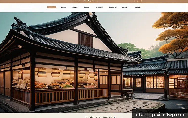 뉴트로 디자인을 통한 사용자 경험 개선 - A cozy New Retro styled website homepage featuring hand-drawn fonts and soft pastel colors, with nos...